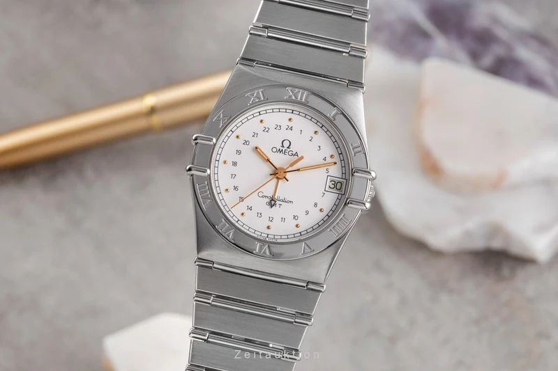 Omega Constellation steel quartz men's watch 396.1060 [2504115]