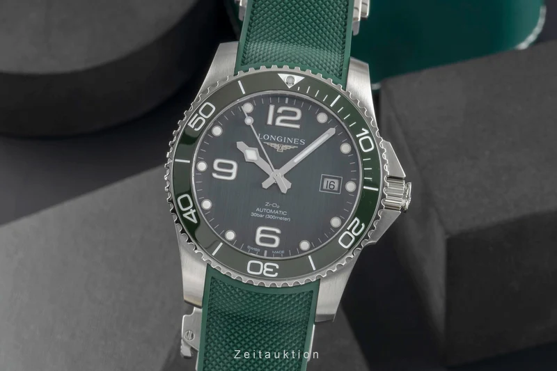 Longines Hydro Conquest steel automatic men's watch L3.785.4.06.6 LP: 1950EUR [2505219]