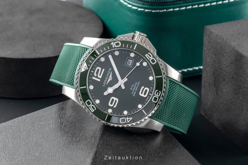 Longines Hydro Conquest steel automatic men's watch L3.785.4.06.6 LP: 1950EUR [2505219]
