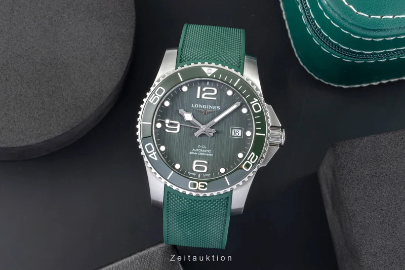 Longines Hydro Conquest steel automatic men's watch L3.785.4.06.6 LP: 1950EUR [2505219]