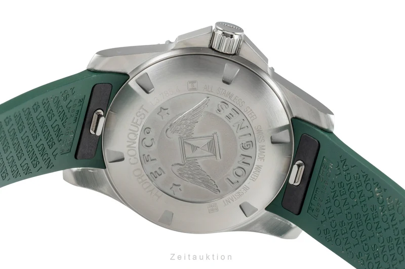 Longines Hydro Conquest steel automatic men's watch L3.785.4.06.6 LP: 1950EUR [2505219]