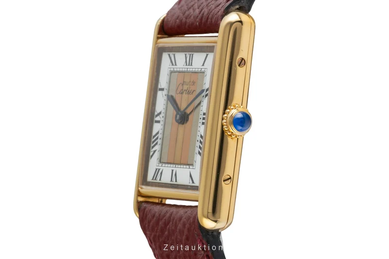 Cartier Tank silver-gilt quartz unisex 590005 [2504764]