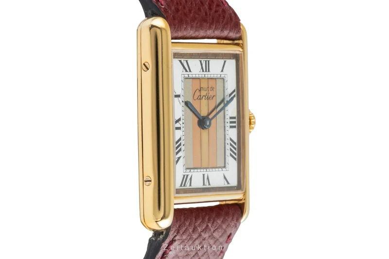 Cartier Tank silver-gilt quartz unisex 590005 [2504764]