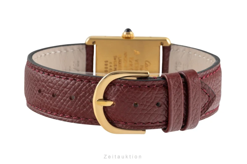 Cartier Tank silver-gilt quartz unisex 590005 [2504764]