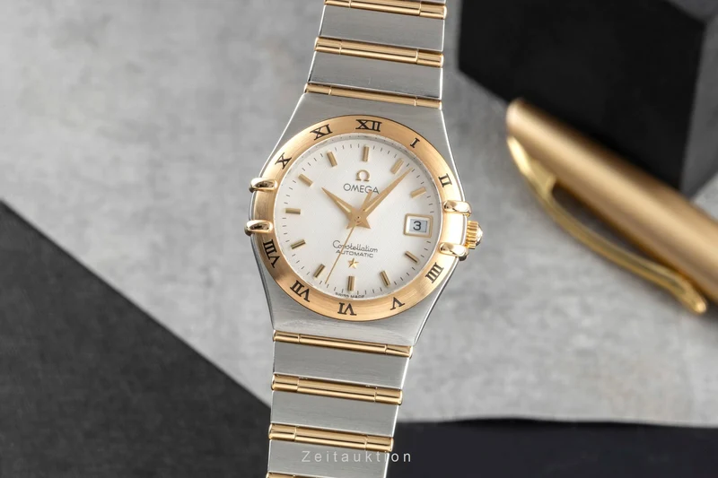 Omega Constellation steel / gold automatic women's watch 1392.30.00, 766.1201 LP: 10600EUR [2504313]
