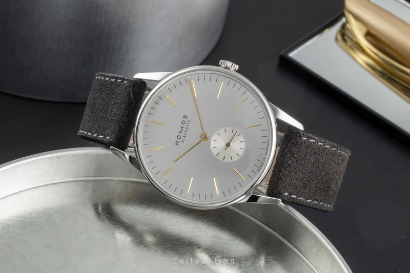 Nomos Orion steel manual winding men's watch 379 LP: 2260EUR [2505674]