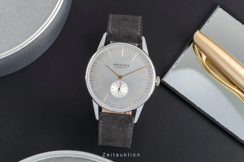 Nomos Orion steel manual winding men's watch 379 LP: 2260EUR [2505674]