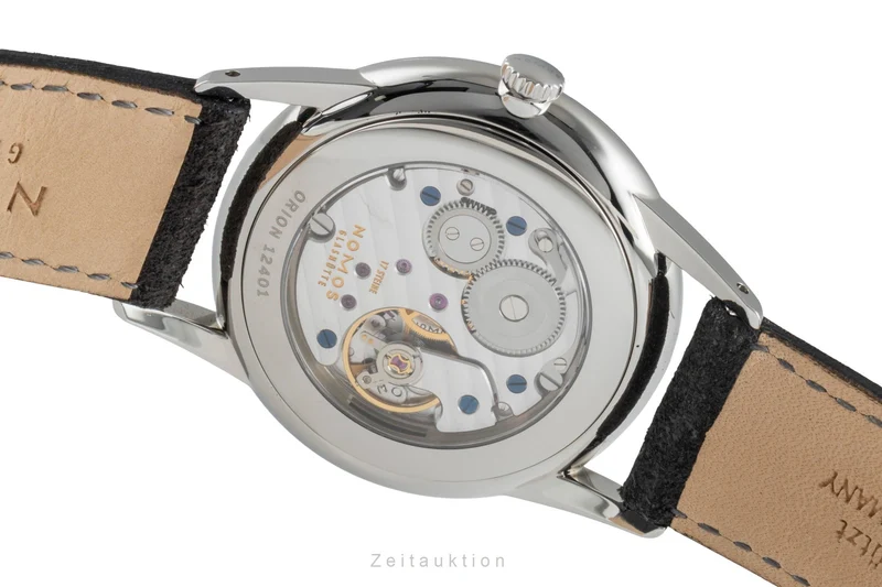 Nomos Orion steel manual winding men's watch 379 LP: 2260EUR [2505674]