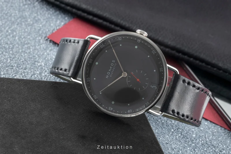 Nomos Metro steel manual winding men's watch 1103 [2505640]