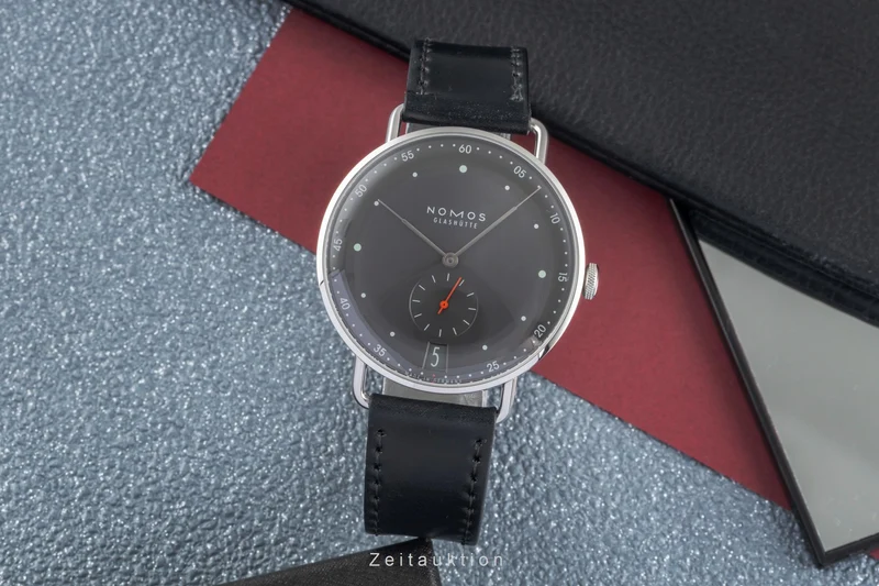 Nomos Metro steel manual winding men's watch 1103 [2505640]
