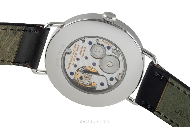 Nomos Metro steel manual winding men's watch 1103 [2505640]