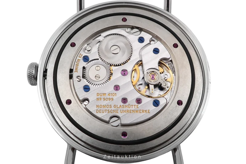 Nomos Metro steel manual winding men's watch 1103 [2505640]