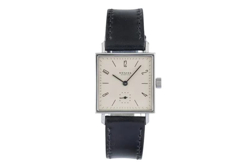 Nomos Tetra steel manual winding men's watch 401 [2505141]