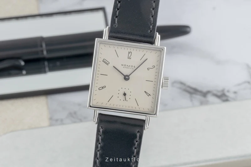 Nomos Tetra steel manual winding men's watch 401 [2505141]