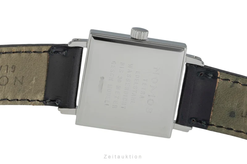 Nomos Tetra steel manual winding men's watch 401 [2505141]