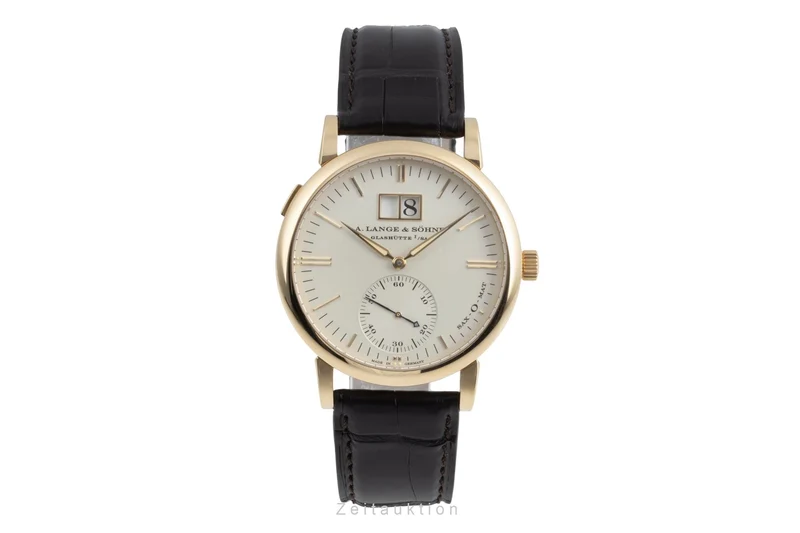 A. Lange & Söhne SAX-O-MAT 18 ct gold automatic men's watch 308.021 [2505086]