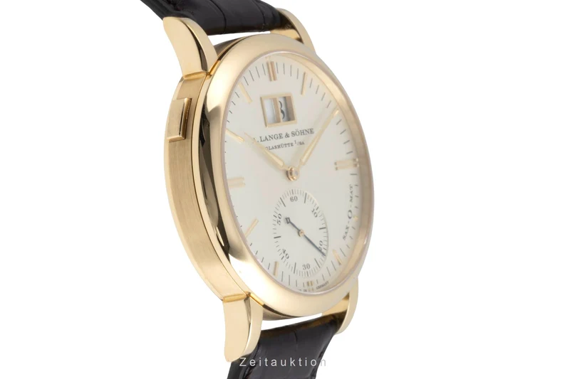 A. Lange & Söhne SAX-O-MAT 18 ct gold automatic men's watch 308.021 [2505086]