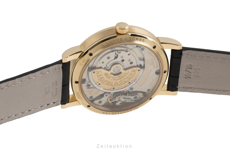 A. Lange & Söhne SAX-O-MAT 18 ct gold automatic men's watch 308.021 [2505086]