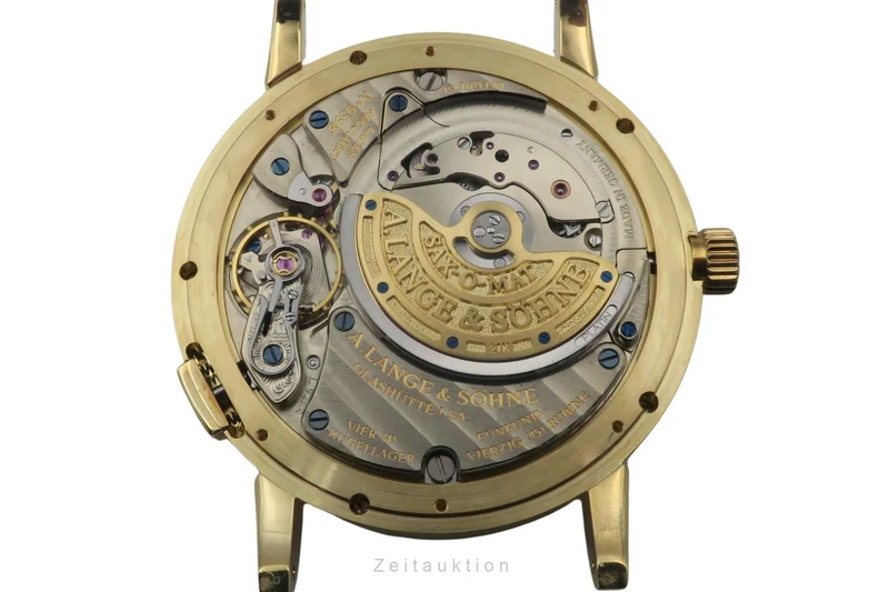 A. Lange & Söhne SAX-O-MAT 18 ct gold automatic men's watch 308.021 [2505086]