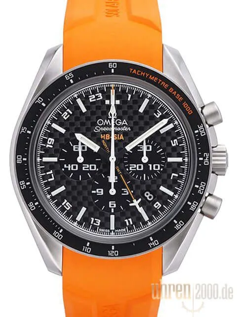 OMEGA Speedmaster HB-SIA Kautschuk Orange 321.92.44.52.01.003