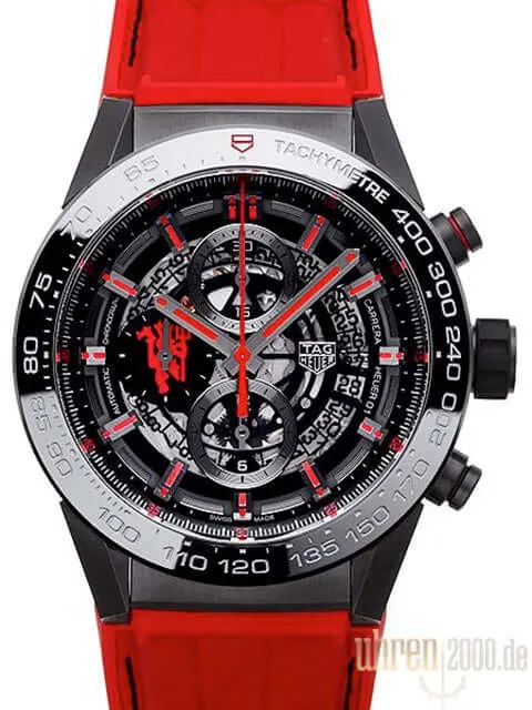 TAG Heuer Carrera Heuer 01 Chronograph CAR2A1J.FC6416 Manchster United