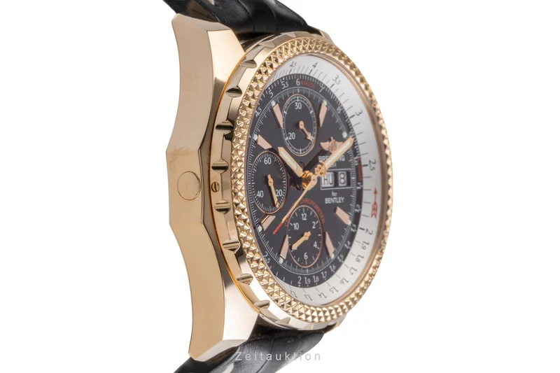 Breitling Bentley GT chronograph 18 ct gold automatic men's watch H13363 Limited [2505297]