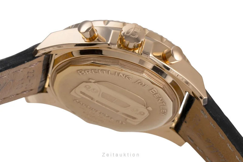 Breitling Bentley GT chronograph 18 ct gold automatic men's watch H13363 Limited [2505297]