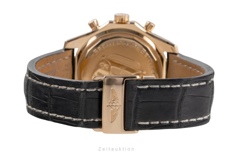 Breitling Bentley GT chronograph 18 ct gold automatic men's watch H13363 Limited [2505297]