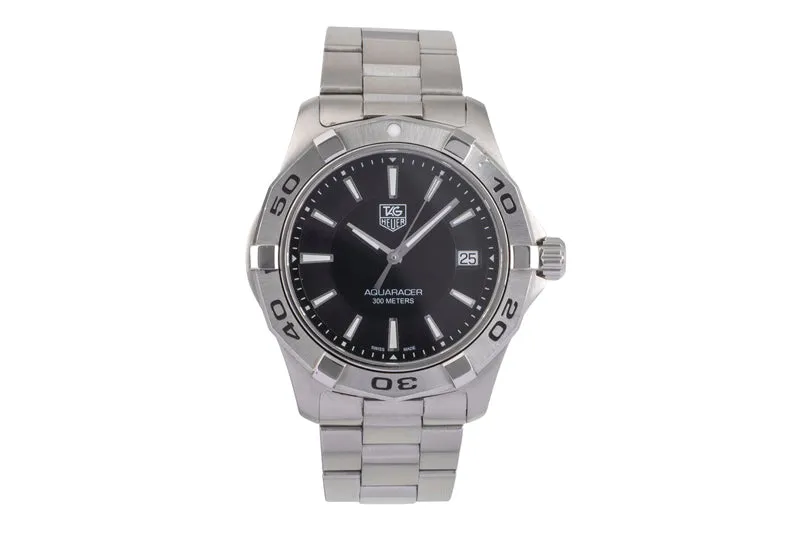 Tag Heuer Aquaracer steel quartz men's watch WAP1110 [2503485]