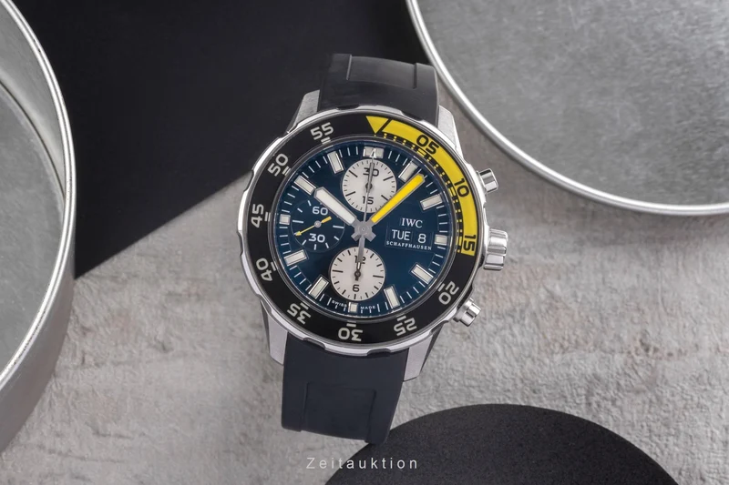IWC Aquatimer chronograph steel automatic men's watch IW376702 LP: 7800EUR [2504705]