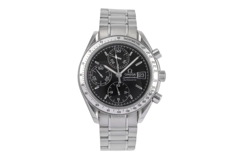 Omega Speedmaster Date chronograph steel automatic men's watch 3513.50.00 LP: 6100EUR [2502973]
