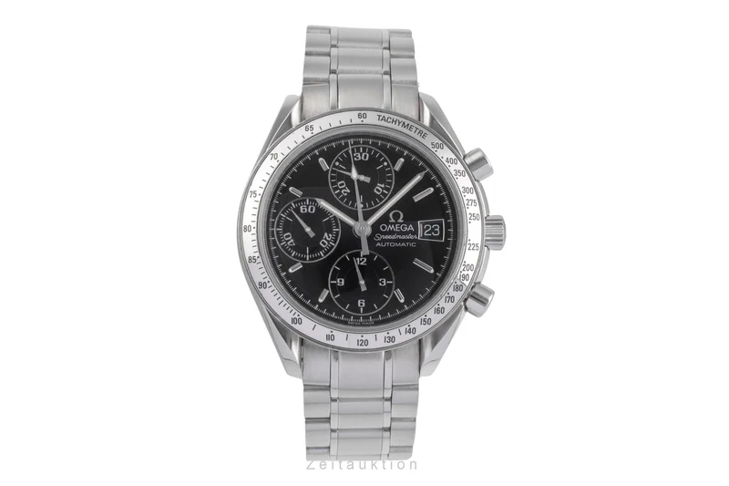 Omega Speedmaster Date chronograph steel automatic men's watch 3513.50.00 LP: 6100EUR [2502973]