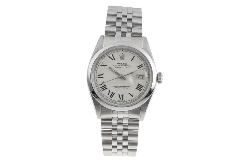 Rolex Datejust steel automatic men's watch 1600 Vintage [2505041]