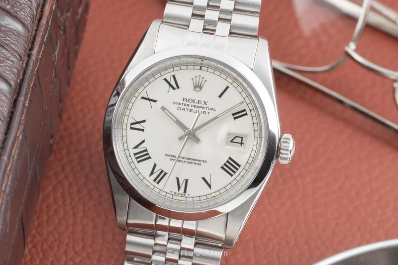 Rolex Datejust steel automatic men's watch 1600 Vintage [2505041]