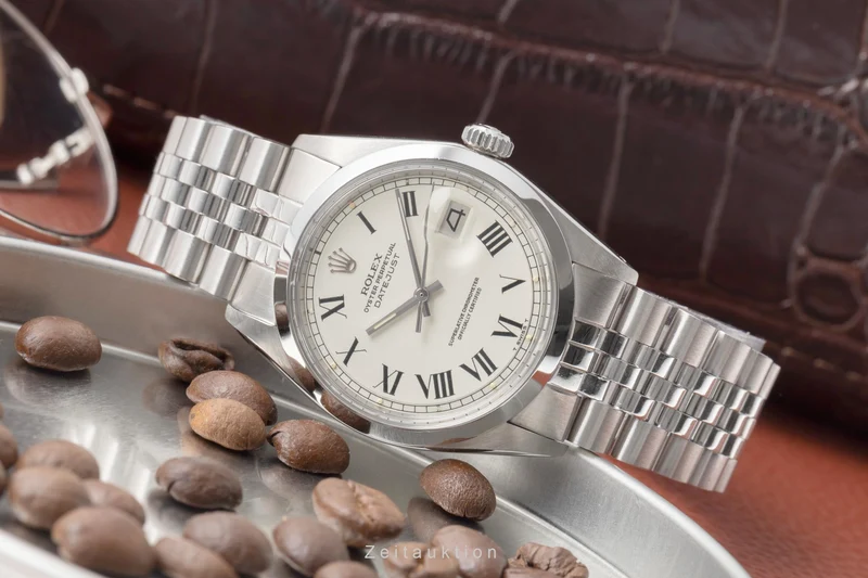 Rolex Datejust steel automatic men's watch 1600 Vintage [2505041]