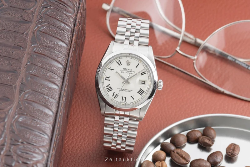 Rolex Datejust steel automatic men's watch 1600 Vintage [2505041]