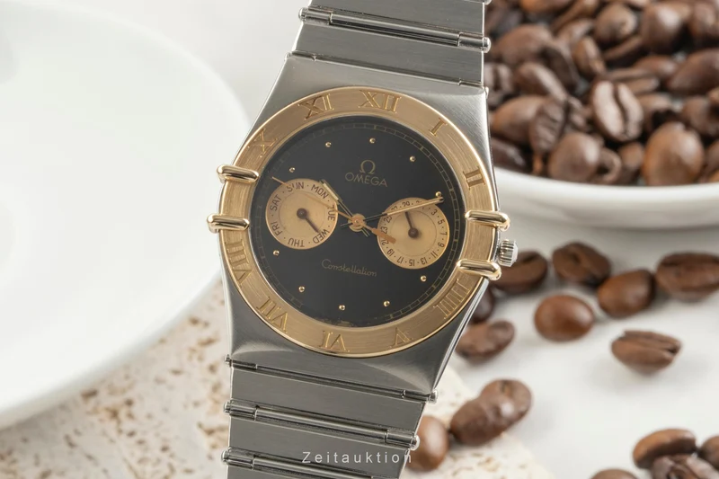Omega Constellation steel / gold quartz men's watch 396.1069 [2504081]