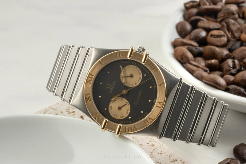 Omega Constellation steel / gold quartz men's watch 396.1069 [2504081]