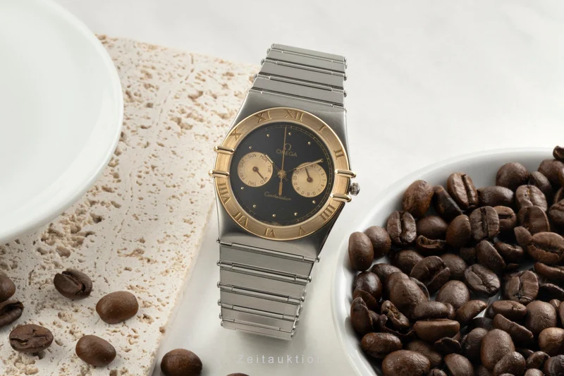 Omega Constellation steel / gold quartz men's watch 396.1069 [2504081]