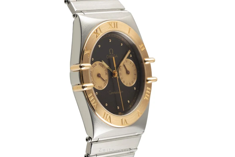 Omega Constellation steel / gold quartz men's watch 396.1069 [2504081]