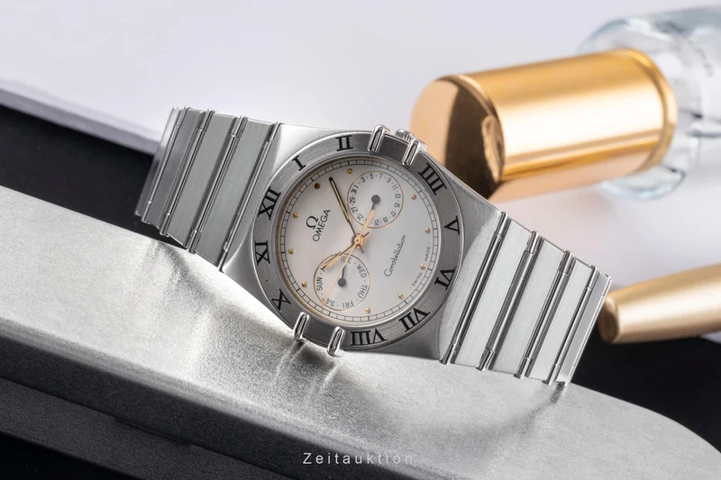 Omega Constellation steel quartz men's watch 396.1070 396.1080 [2504291]