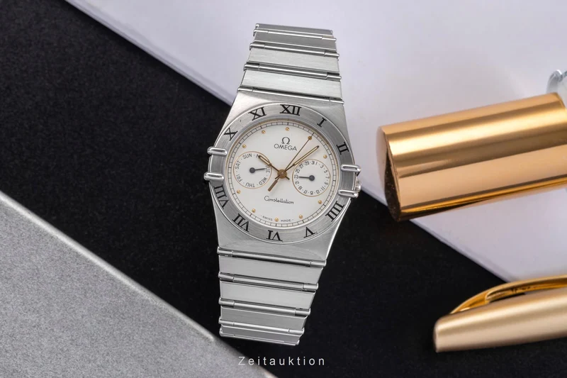 Omega Constellation steel quartz men's watch 396.1070 396.1080 [2504291]