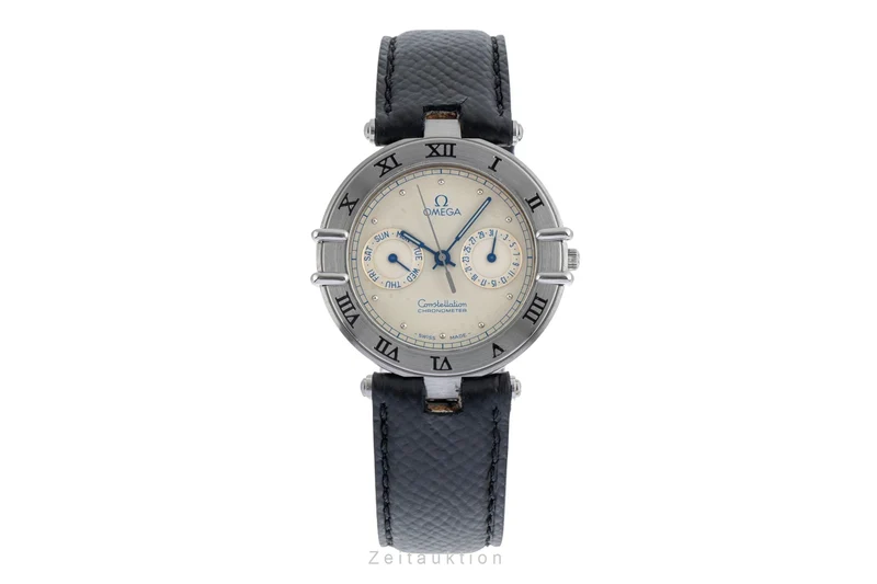 Omega Constellation steel quartz men's watch 198.0155 Vintage [2504121]
