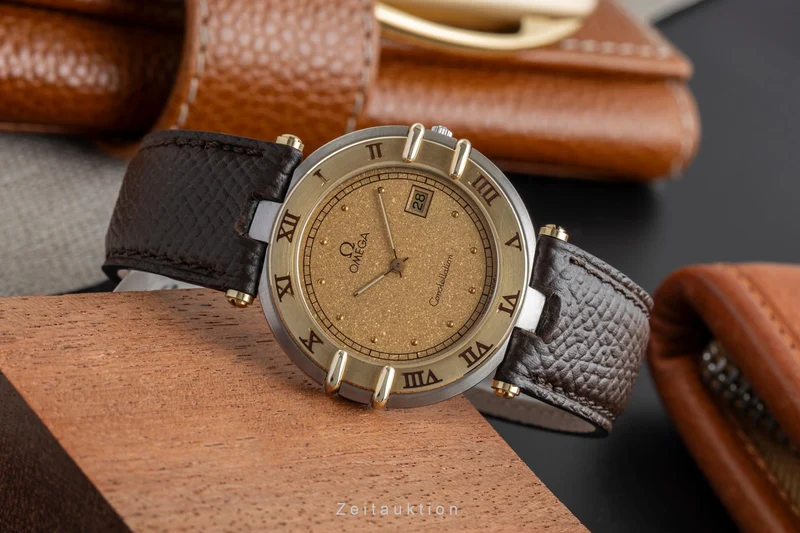 Omega Constellation steel / gold quartz unisex 196.0305 Vintage [2505338]