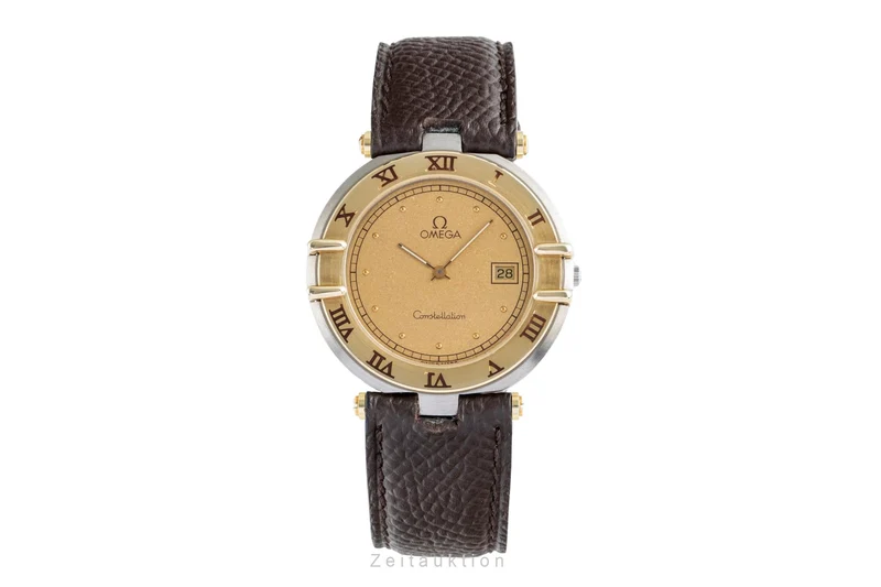 Omega Constellation steel / gold quartz unisex 196.0305 Vintage [2505338]