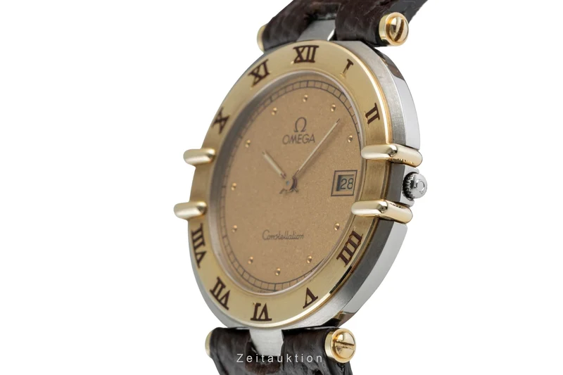 Omega Constellation steel / gold quartz unisex 196.0305 Vintage [2505338]