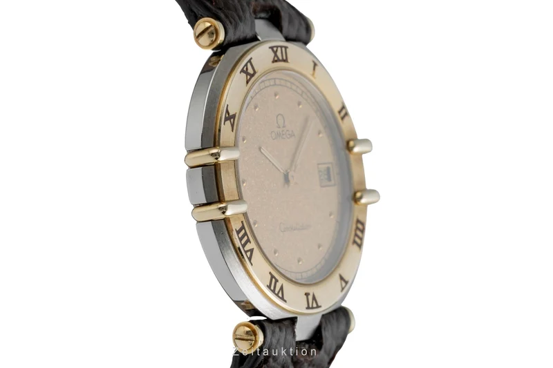 Omega Constellation steel / gold quartz unisex 196.0305 Vintage [2505338]