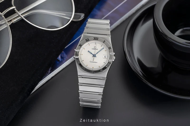 Omega Constellation steel quartz unisex 396.1070.1 396.1080.01 [2504120]
