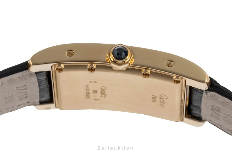 Cartier Tank Américaine 18 ct gold quartz men's watch W2600951, 8012905 [2504068]
