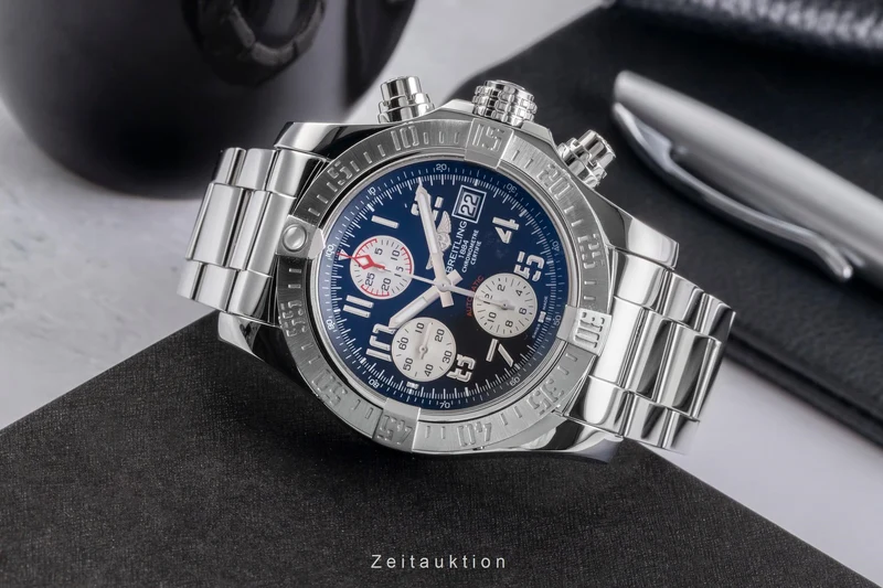 Breitling Avenger II chronograph steel automatic men's watch A13381111B2A1 [2504633]